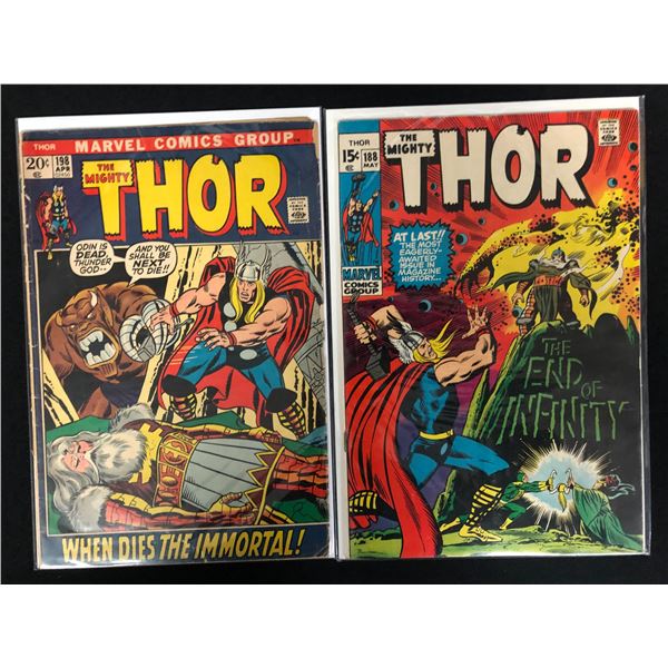 THE MIGHTY THOR #198/#188 (MARVEL COMICS)