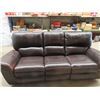 Image 1 : Leather Reclining Couch