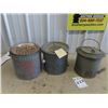 Image 1 : 3 Minnow Buckets - 2 Old, &  1 Old Fall City