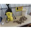 Image 1 : Heavy Duty Chain & Karcher Elec Pressure Washer