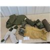 Image 1 : Military Canteens, Gas Mask, Socks w Pouch, Plus More!