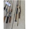 Image 3 : Approx 10 Vintage Fishing Rods