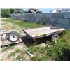Image 1 : 1986 Easy Hauler BH Tilt Deck Trailer w Spare