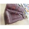 Image 2 : Leather Power Recliner Couch