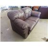 Image 2 : Leather Loveseat