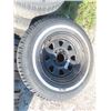 Image 2 : Set of 4 Winter Tires & Rims 215/75 R 15