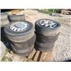 Image 1 : 2 Sets - 1) Tires & Rims - Not Good 225/60 R16 1) 205/70 R15 Tires & Rims - Medium