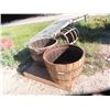 Image 1 : 2 Barrel Planters & Barrel Rings