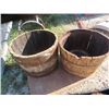 Image 2 : 2 Barrel Planters & Barrel Rings