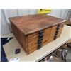 Image 2 : Wooden Specialty Cabinet w 12 Drawers 13"H 30"W 24" D