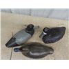Image 2 : 3 Wooden Duck Decoys