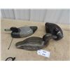 Image 3 : 3 Wooden Duck Decoys