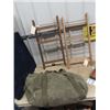 Image 3 : 2 Back Pack Frames, Archery Wooden  Box, Canvas Carry On Bag