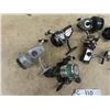 Image 3 : 7 Fishing Reels- Mitchell 301, CP Morritts, Intrigue 5025, Shakespeare 035, Shakespeare 2310, Extrem