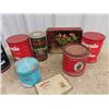 Image 2 : Coffee Tins, Tobacco & Cig Tins