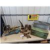Image 1 : Military Ammo Crate, Galv Boiler, Leg Traps, Horse SHoe, 4 Cow Bells Plus More!