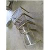 Image 3 : Brass & Glass Nesting Tables - 4 Pcs
