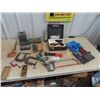 Image 1 : Whitney No 5 Punch Set J.R. Drill Bits, Soldering Gun, Small Vice, C Clamps, Caliper, Plus More!