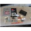 Image 1 : Bank Number Calendar, Schweppes Ashtray, Durham Tobacco  Pouch, Rolling Papers, Coca Cola Ruler
