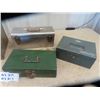 Image 2 : 4 Metal Money & Tool Boxes