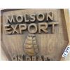 Image 2 : Molson Export Sign 19" X 21"