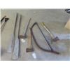 Image 2 : 3 Axes, Saw, & Set of Oars