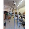 Image 1 : 2 Wooden Step Ladders 1) 10' & 1) 7'