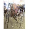 Image 1 : 2 Wooden Step Ladders 1) 6' & 1) 5'