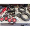 Image 5 : Small Tires, Pulleys, & Castors