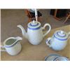 Image 3 : (LP) Teaset, Teapot  Cream & Sugar & 6 Cups & Saucers