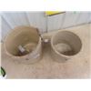 Image 2 : (LP) 2 Medalta Crocks 1) 5 Gal w Handles 1) 4 Gal