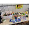 Image 1 : Various Toys - M & M's , Pull Toys, Hand Pinball Cars Plus More!