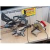 Image 1 : Rona Sliding Mitre Saw & Makita Mitre Saw