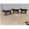 Image 1 : 3 Cast Cow Boot Scrapers