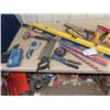 Image 2 : Carpenters Package - Level, Hammers, Auger Bits, Tin Snips Plus More!
