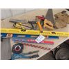 Image 3 : Carpenters Package - Level, Hammers, Auger Bits, Tin Snips Plus More!