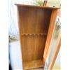 Image 4 : Wood & Glass Locking Gun Cabinet 61" X 23" x 11"