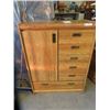 Image 5 : 5 Pc BR Sutie, Dresser w Mirror 30" x 65" x 18" Plus Mirror 42" x 45", Dresser 49" x 36" x 18" , 2 N
