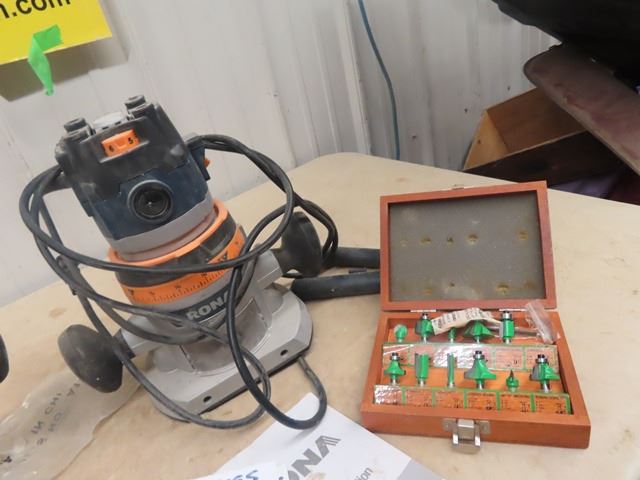 RONA Router w Guide & Sets of Bits
