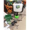 Image 1 : Back Pack Sprayer, Yard Fogger, Broadcaster, & 7 x 35 Binoculars