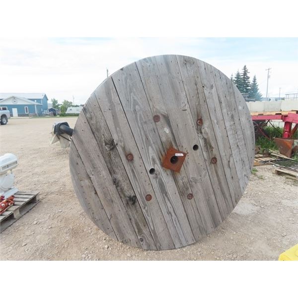 Large Wood Reel - Good for Repurposing 6.5' RD