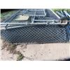 Image 2 : 300 Foot Chain Link Compound, 6' High Plus Security 20' Double Drive Through Gate, Walk Through