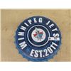 Image 1 : Metal Winnipeg Jets 16" Round
