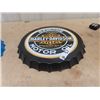 Image 2 : Metal Harley Davidson Sign 16" Round