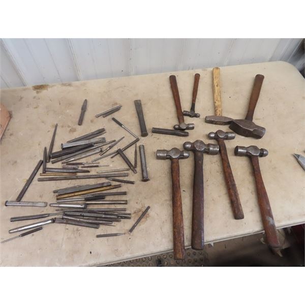 Ball Peine Hammer, Chisels, & Punches