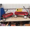 Image 1 : 2 Child's Red Wagons