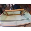 Image 2 : Store Display Case 42"H 42"W 22"D Top Show Case, Bottom Storage w Locking Slides & Key