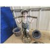 Image 2 : 2 Yard Ornaments- Heavy Planters, 2 Planter Dollys