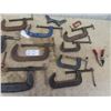 Image 2 : Approx 15 C Clamps & A Few Angle Clamps
