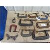 Image 3 : Approx 15 C Clamps & A Few Angle Clamps
